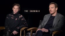 Rebecca Ferguson & Michael Fassbender Interview - The Snowman Video