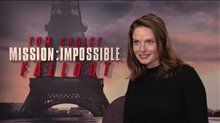 Rebecca Ferguson talks 'Mission: Impossible - Fallout' - Interview Video