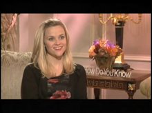 Reese Witherspoon (How Do You Know) - Interview Video