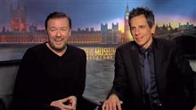Ricky Gervais & Ben Stiller (Night at the Museum: Secret of the Tomb) - Interview Video