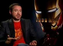 Robert Downey Jr. (Iron Man) - Interview Video