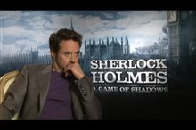 Robert Downey Jr. (Sherlock Holmes: A Game of Shadows) - Interview Video