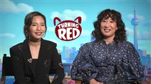 Rosalie Chiang and Sandra Oh on their new Disney/Pixar film 'Turning Red' - Interview Video