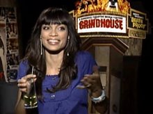 Rosario Dawson (Grindhouse) - Interview Video