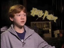 Rupert Grint (Harry Potter and the Philosopher's Stone) - Interview Video