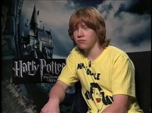 Rupert Grint (Harry Potter and the Prisoner of Azkaban) - Interview Video