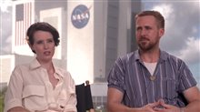 Ryan Gosling & Claire Foy talk 'First Man' - Interview Video