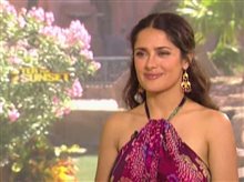 SALMA HAYEK - AFTER THE SUNSET - Interview Video
