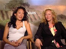 SANDRA OH & VIRGINIA MADSEN - SIDEWAYS - Interview Video