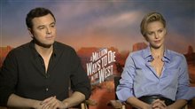 Seth MacFarlane & Charlize Theron (A Million Ways to Die in the West) - Interview Video