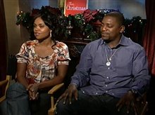 Sharon Leal & Mekhi Phifer (This Christmas) - Interview Video