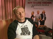 Simon Pegg (How to Lose Friends and Alienate People) - Interview Video