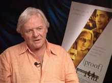 SIR ANTHONY HOPKINS - PROOF - Interview Video