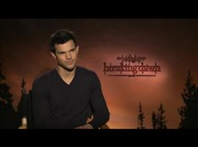 Taylor Lautner (The Twilight Saga: Breaking Dawn - Part 1) - Interview Video