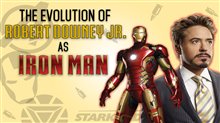 The Evolution of Robert Downey Jr. as Iron Man Video