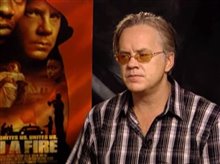 TIM ROBBINS (CATCH A FIRE) - Interview Video