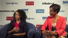 Troi Zee & Sharon Leal (1982) - Interview Video