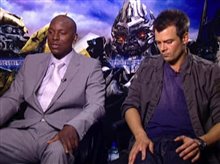 Tyrese Gibson & Josh Duhamel (Transformers) - Interview Video