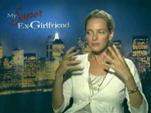 UMA THURMAN (MY SUPER EX-GIRLFRIEND) - Interview Video