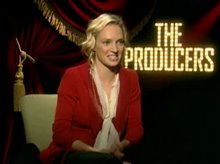 UMA THURMAN (THE PRODUCERS) - Interview Video