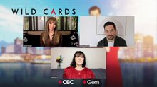Vanessa Morgan and Giacomo Gianniotti talk 'Wild Cards' - Interview Video