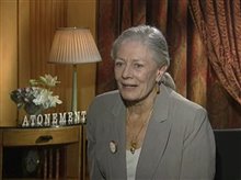 Vanessa Redgrave (Atonement) - Interview Video