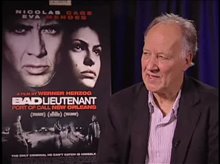 Werner Herzog (Bad Lieuntenant: Port of Call New Orleans) - Interview Video