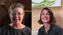 'Whitetail' director Nanouk Leopold and star Natasha O'Keeffe on filming in the woods and more - Interview Video