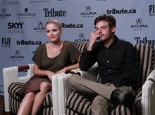 Whitney Able & Scoot McNairy (Monsters) - Interview Video