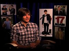 Zac Efron (17 Again) - Interview Video