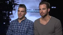 Zachary Quinto & Chris Pine (Star Trek Into Darkness) - Interview Video