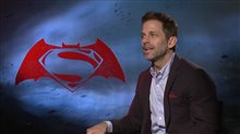 Zack Snyder Interview - Batman v Superman: Dawn of Justice Video