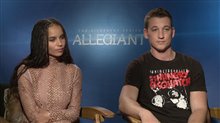 Zoë Kravitz & Miles Teller Interview - The Divergent Series: Allegiant Video