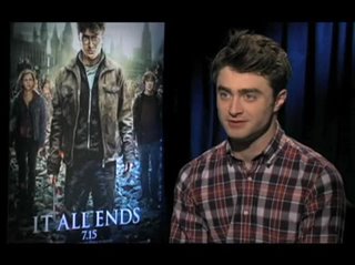 Daniel Radcliffe (Harry Potter and the Deathly Hallows: Part 2) - Interview Video Thumbnail